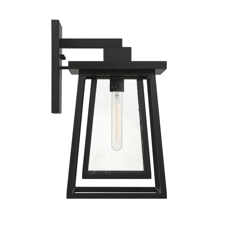 Savoy House - 5-2022-BK - One Light Outdoor Wall Lantern - Denver - Matte Black