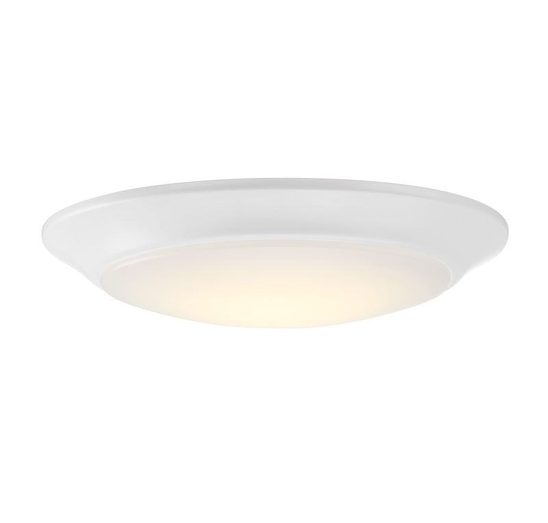 LED Disc Light<br /><span style="color:#4AB0CE;">Entrega: 4-10 dias en USA</span><br /><span style="color:#4AB0CE;font-size:60%;">PREGUNTE POR ENTREGA EN PANAMA</span><br />Collection: Builder Specialty<br />Finish: White