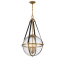 Four Light Pendant<br /><span style="color:#4AB0CE;">Entrega: 4-10 dias en USA</span><br /><span style="color:#4AB0CE;font-size:60%;">PREGUNTE POR ENTREGA EN PANAMA</span><br />Collection: Bozeman<br />Finish: Warm Brass