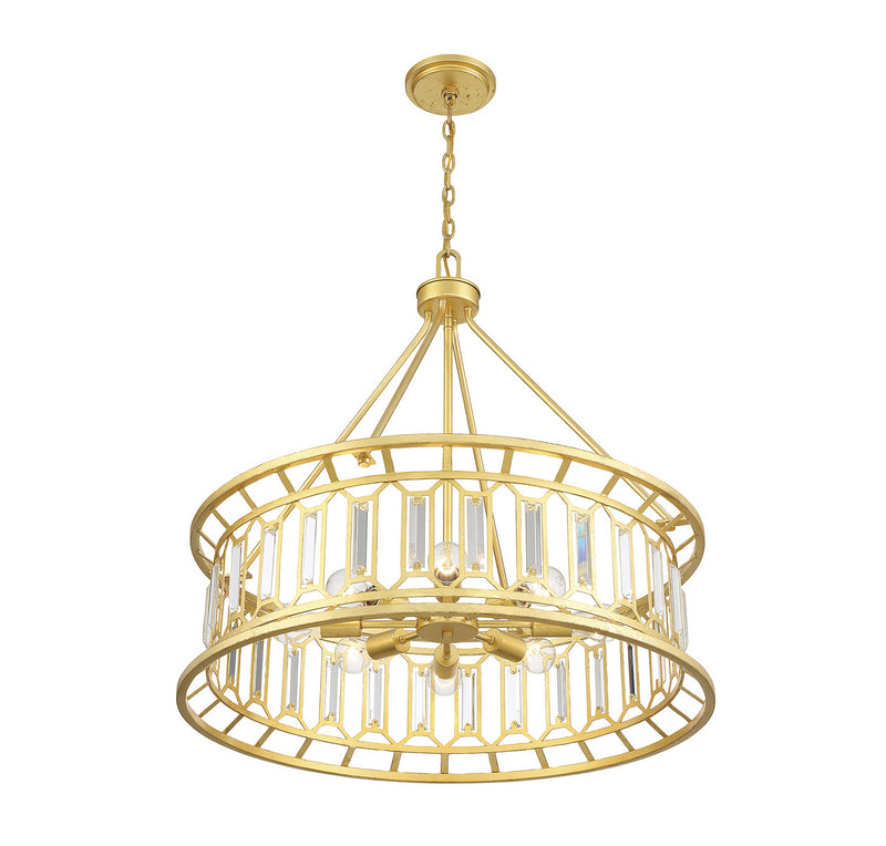 Eight Light Pendant<br /><span style="color: