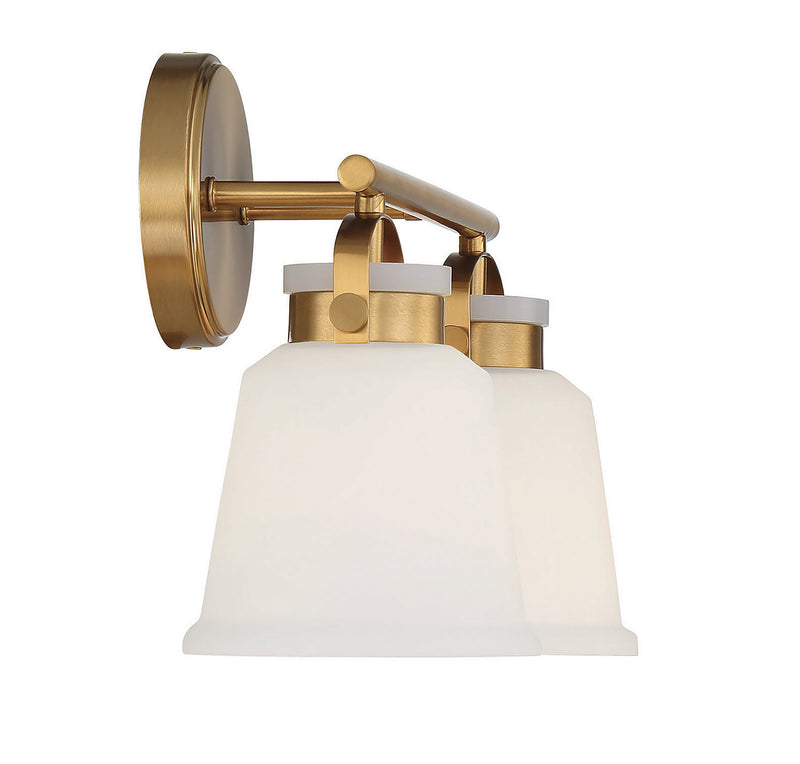 Savoy House - 8-1627-2-322 - Two Light Bathroom Vanity - Kaden - Warm Brass