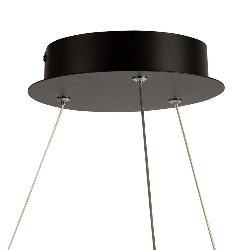 LED Pendant<br /><span style="color:#4AB0CE;">Entrega: 4-10 dias en USA</span><br /><span style="color:#4AB0CE;font-size:60%;">PREGUNTE POR ENTREGA EN PANAMA</span><br />Collection: Gemini<br />Finish: Black, Nickel
