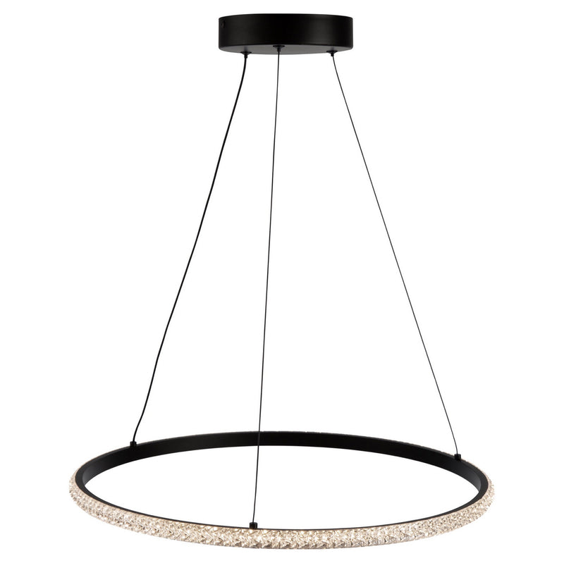 LED Pendant<br /><span style="color:#4AB0CE;">Entrega: 4-10 dias en USA</span><br /><span style="color:#4AB0CE;font-size:60%;">PREGUNTE POR ENTREGA EN PANAMA</span><br />Collection: Nova<br />Finish: Black