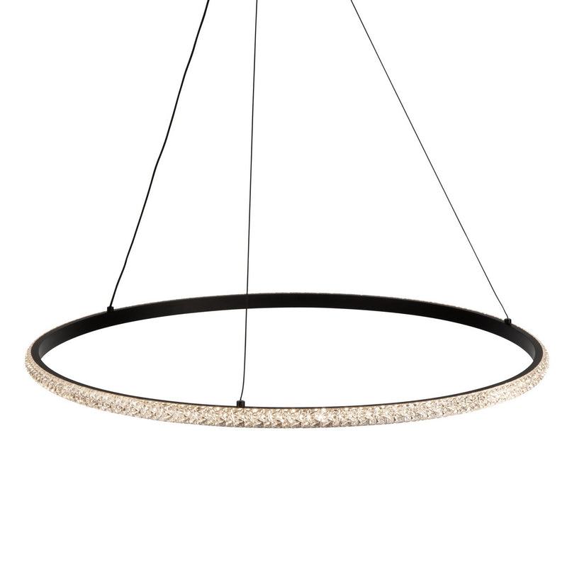 LED Pendant<br /><span style="color:#4AB0CE;">Entrega: 4-10 dias en USA</span><br /><span style="color:#4AB0CE;font-size:60%;">PREGUNTE POR ENTREGA EN PANAMA</span><br />Collection: Nova<br />Finish: Black