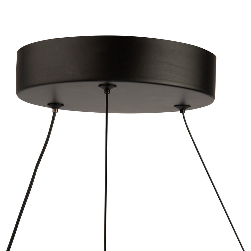 LED Pendant<br /><span style="color:#4AB0CE;">Entrega: 4-10 dias en USA</span><br /><span style="color:#4AB0CE;font-size:60%;">PREGUNTE POR ENTREGA EN PANAMA</span><br />Collection: Nova<br />Finish: Black