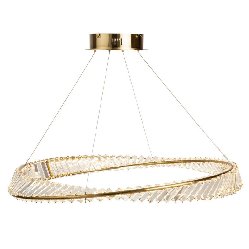 LED Pendant<br /><span style="color:#4AB0CE;">Entrega: 4-10 dias en USA</span><br /><span style="color:#4AB0CE;font-size:60%;">PREGUNTE POR ENTREGA EN PANAMA</span><br />Collection: Stella<br />Finish: Brushed Brass