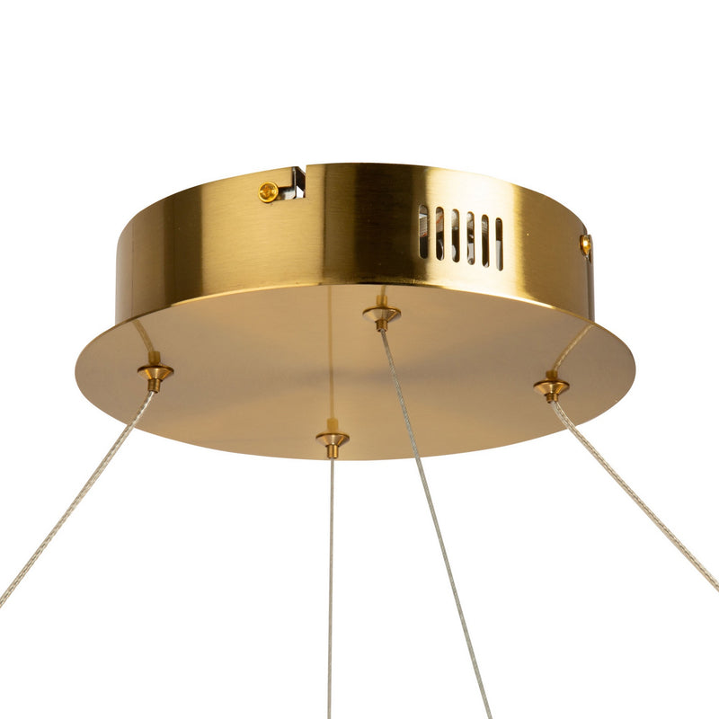 LED Pendant<br /><span style="color:#4AB0CE;">Entrega: 4-10 dias en USA</span><br /><span style="color:#4AB0CE;font-size:60%;">PREGUNTE POR ENTREGA EN PANAMA</span><br />Collection: Stella<br />Finish: Brushed Brass