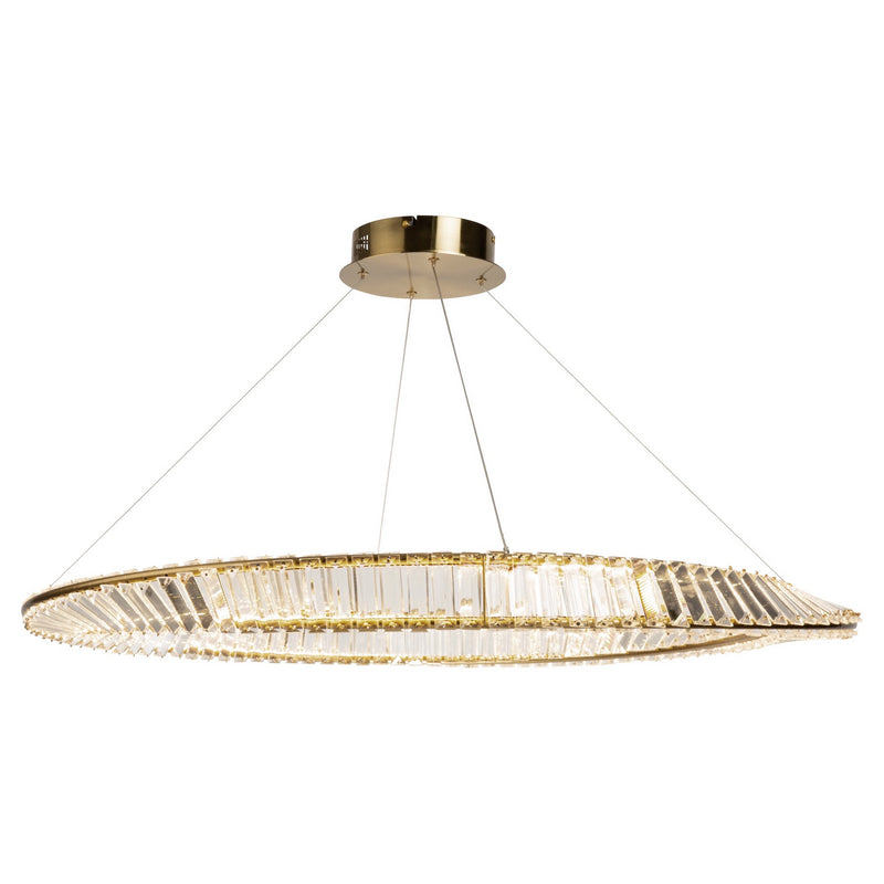 LED Pendant<br /><span style="color:#4AB0CE;">Entrega: 4-10 dias en USA</span><br /><span style="color:#4AB0CE;font-size:60%;">PREGUNTE POR ENTREGA EN PANAMA</span><br />Collection: Stella<br />Finish: Brushed Brass