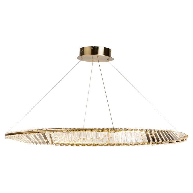 LED Pendant<br /><span style="color:#4AB0CE;">Entrega: 4-10 dias en USA</span><br /><span style="color:#4AB0CE;font-size:60%;">PREGUNTE POR ENTREGA EN PANAMA</span><br />Collection: Stella<br />Finish: Brushed Brass