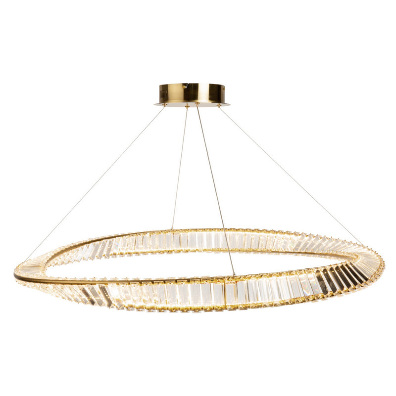 LED Pendant<br /><span style="color:#4AB0CE;">Entrega: 4-10 dias en USA</span><br /><span style="color:#4AB0CE;font-size:60%;">PREGUNTE POR ENTREGA EN PANAMA</span><br />Collection: Stella<br />Finish: Brushed Brass