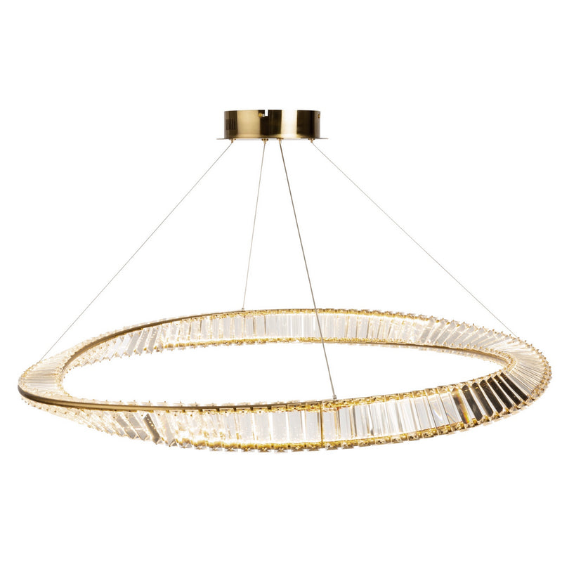 LED Pendant<br /><span style="color:#4AB0CE;">Entrega: 4-10 dias en USA</span><br /><span style="color:#4AB0CE;font-size:60%;">PREGUNTE POR ENTREGA EN PANAMA</span><br />Collection: Stella<br />Finish: Brushed Brass