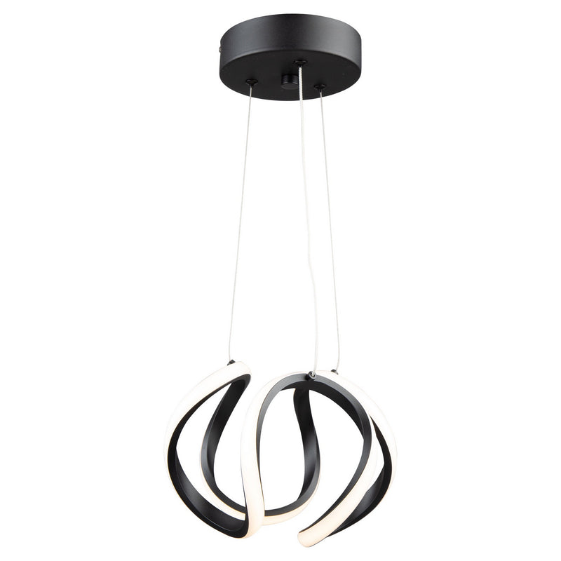 LED Pendant<br /><span style="color:#4AB0CE;">Entrega: 4-10 dias en USA</span><br /><span style="color:#4AB0CE;font-size:60%;">PREGUNTE POR ENTREGA EN PANAMA</span><br />Collection: Mira<br />Finish: Black