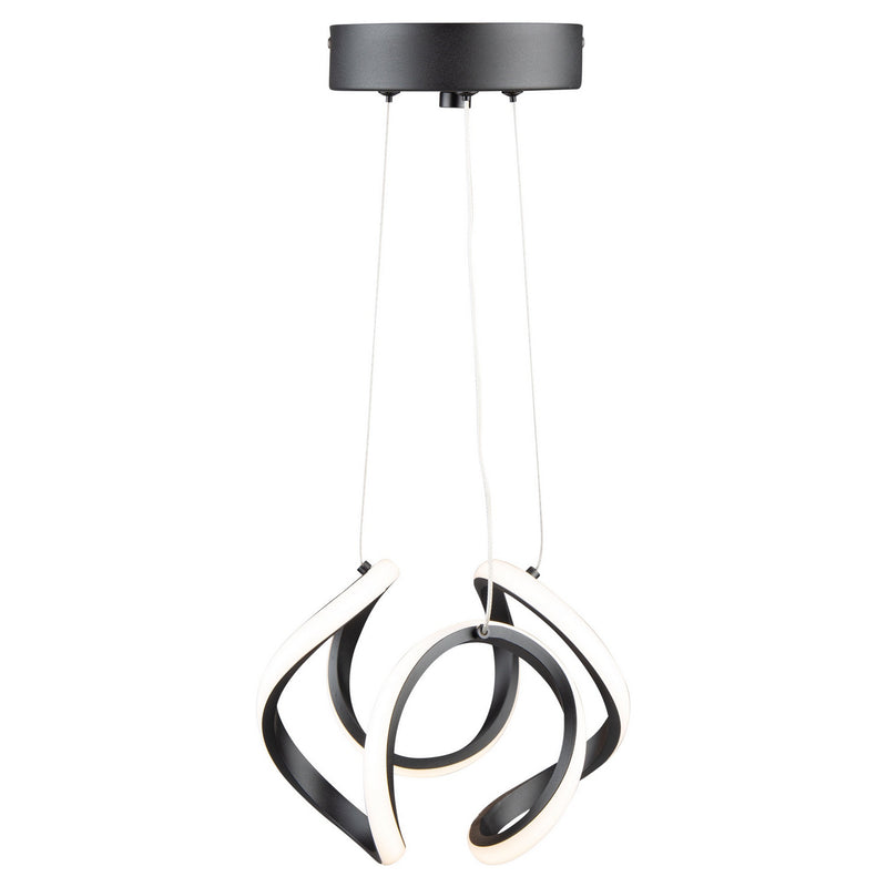 LED Pendant<br /><span style="color:#4AB0CE;">Entrega: 4-10 dias en USA</span><br /><span style="color:#4AB0CE;font-size:60%;">PREGUNTE POR ENTREGA EN PANAMA</span><br />Collection: Mira<br />Finish: Black