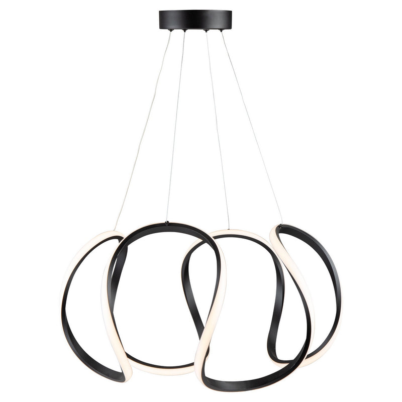 LED Pendant<br /><span style="color:#4AB0CE;">Entrega: 4-10 dias en USA</span><br /><span style="color:#4AB0CE;font-size:60%;">PREGUNTE POR ENTREGA EN PANAMA</span><br />Collection: Mira<br />Finish: Black