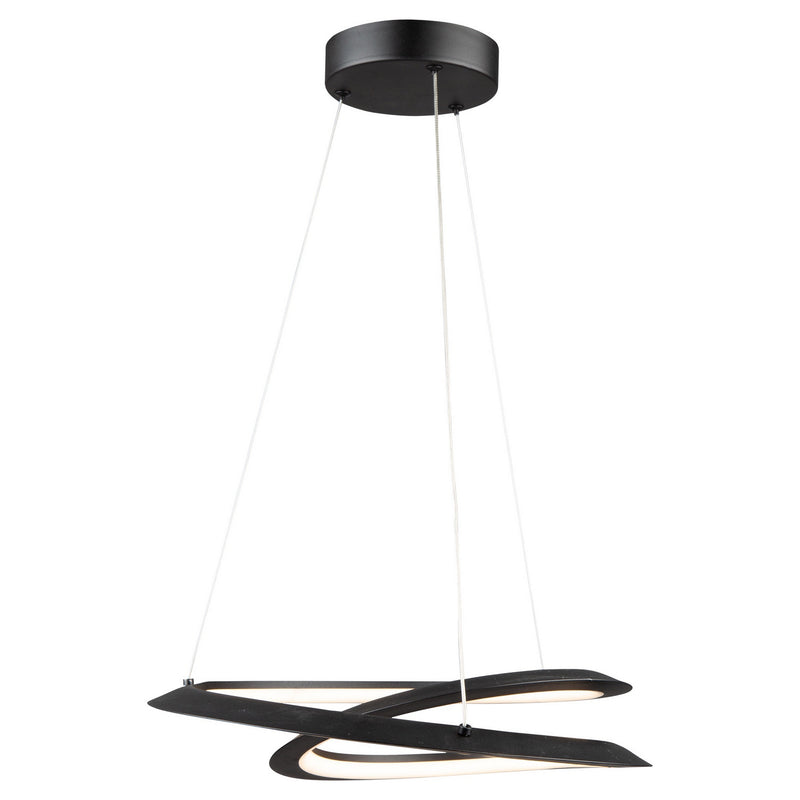 LED Pendant<br /><span style="color:#4AB0CE;">Entrega: 4-10 dias en USA</span><br /><span style="color:#4AB0CE;font-size:60%;">PREGUNTE POR ENTREGA EN PANAMA</span><br />Collection: Ara<br />Finish: Black