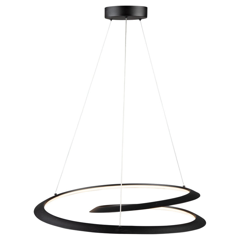 LED Pendant<br /><span style="color:#4AB0CE;">Entrega: 4-10 dias en USA</span><br /><span style="color:#4AB0CE;font-size:60%;">PREGUNTE POR ENTREGA EN PANAMA</span><br />Collection: Ara<br />Finish: Black