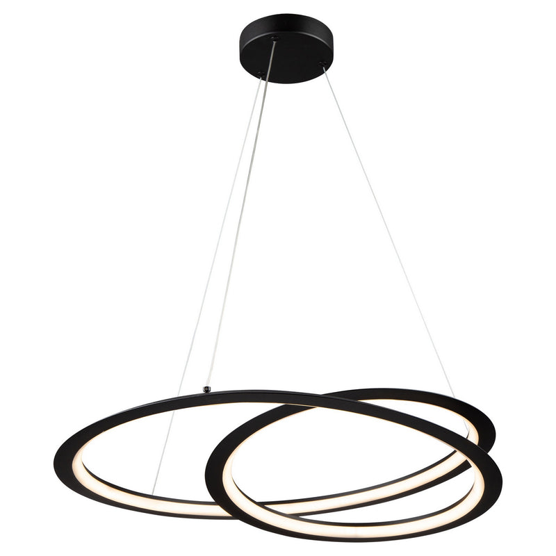 LED Pendant<br /><span style="color:#4AB0CE;">Entrega: 4-10 dias en USA</span><br /><span style="color:#4AB0CE;font-size:60%;">PREGUNTE POR ENTREGA EN PANAMA</span><br />Collection: Ara<br />Finish: Black