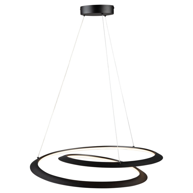 LED Pendant<br /><span style="color:#4AB0CE;">Entrega: 4-10 dias en USA</span><br /><span style="color:#4AB0CE;font-size:60%;">PREGUNTE POR ENTREGA EN PANAMA</span><br />Collection: Ara<br />Finish: Black