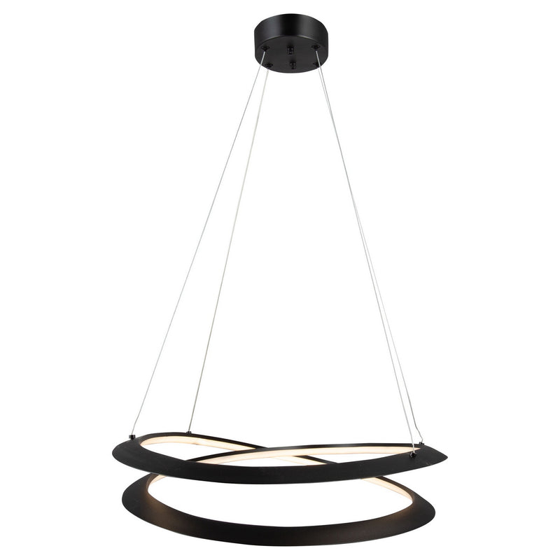 LED Pendant<br /><span style="color:#4AB0CE;">Entrega: 4-10 dias en USA</span><br /><span style="color:#4AB0CE;font-size:60%;">PREGUNTE POR ENTREGA EN PANAMA</span><br />Collection: Ara<br />Finish: Black