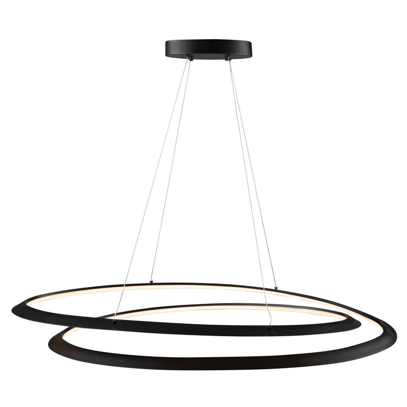 LED Pendant<br /><span style="color:#4AB0CE;">Entrega: 4-10 dias en USA</span><br /><span style="color:#4AB0CE;font-size:60%;">PREGUNTE POR ENTREGA EN PANAMA</span><br />Collection: Ara<br />Finish: Black