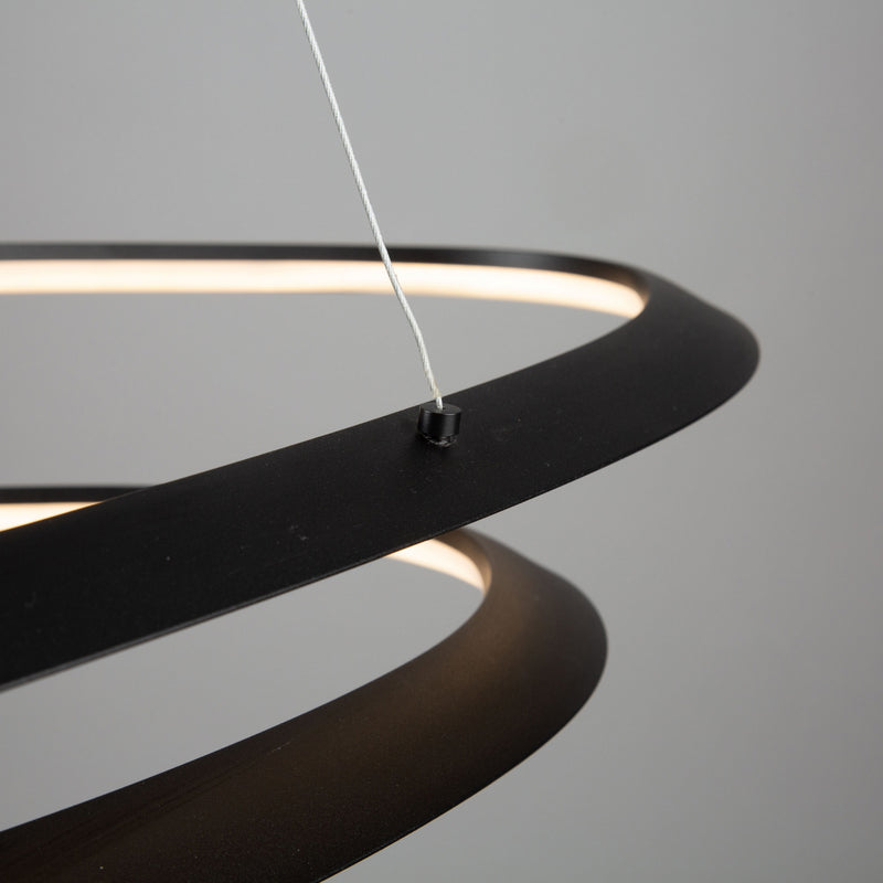 Artcraft Canada - AC7679BK - LED Pendant - Ara - Black