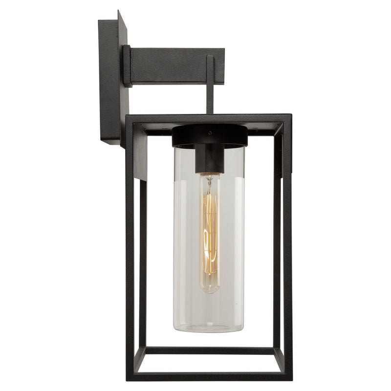 One Light Outdoor Wall Mount<br /><span style="color:#4AB0CE;">Entrega: 4-10 dias en USA</span><br /><span style="color:#4AB0CE;font-size:60%;">PREGUNTE POR ENTREGA EN PANAMA</span><br />Collection: Weybridge<br />Finish: Black