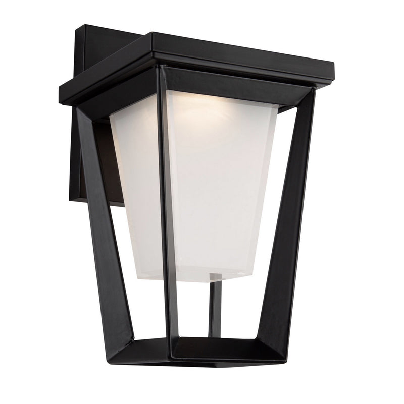 LED Outdoor Wall Mount<br /><span style="color:#4AB0CE;">Entrega: 4-10 dias en USA</span><br /><span style="color:#4AB0CE;font-size:60%;">PREGUNTE POR ENTREGA EN PANAMA</span><br />Collection: Waterbury<br />Finish: Black