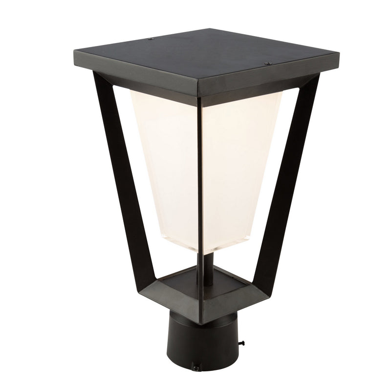 Artcraft Canada - AC9183BK - LED Outdoor Lantern - Waterbury - Black