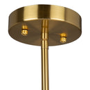 Three Light Chandelier<br /><span style="color:#4AB0CE;">Entrega: 4-10 dias en USA</span><br /><span style="color:#4AB0CE;font-size:60%;">PREGUNTE POR ENTREGA EN PANAMA</span><br />Collection: Rhythm<br />Finish: Brushed Gold