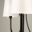 Three Light Chandelier<br /><span style="color:#4AB0CE;">Entrega: 4-10 dias en USA</span><br /><span style="color:#4AB0CE;font-size:60%;">PREGUNTE POR ENTREGA EN PANAMA</span><br />Collection: Rhythm<br />Finish: Black