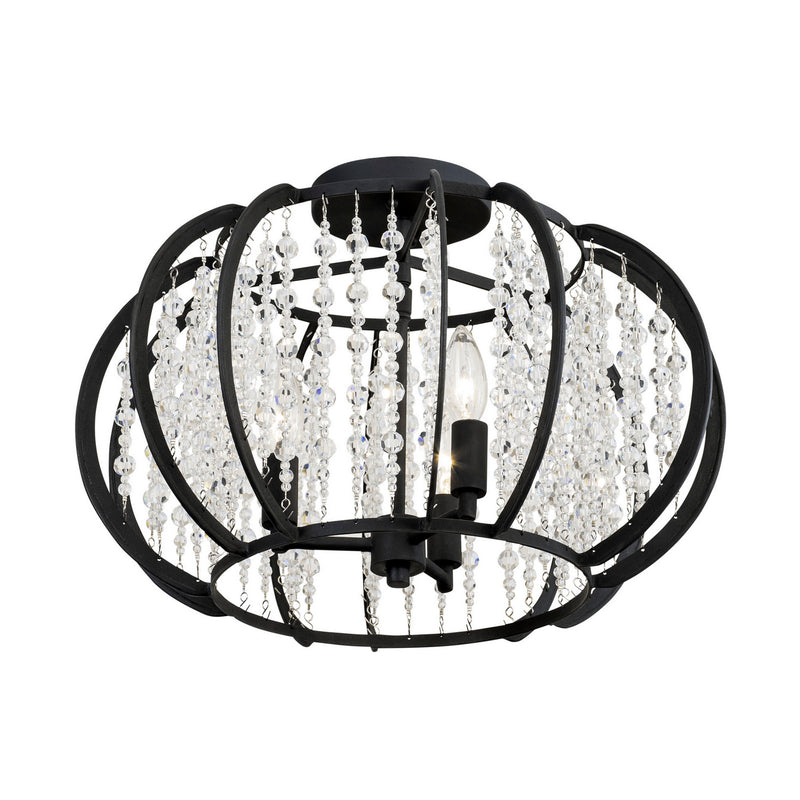 Three Light Semi-Flush Mount<br /><span style="color: