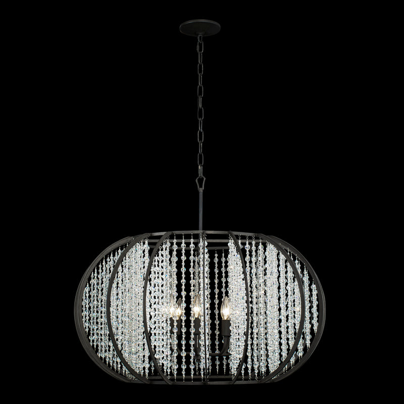 Eight Light Pendant<br /><span style="color:#4AB0CE;">Entrega: 4-10 dias en USA</span><br /><span style="color:#4AB0CE;font-size:60%;">PREGUNTE POR ENTREGA EN PANAMA</span><br />Collection: Caesar<br />Finish: Carbon