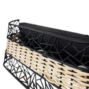 Varaluz - 362B03BL - Three Light Bath - Cayman - Black