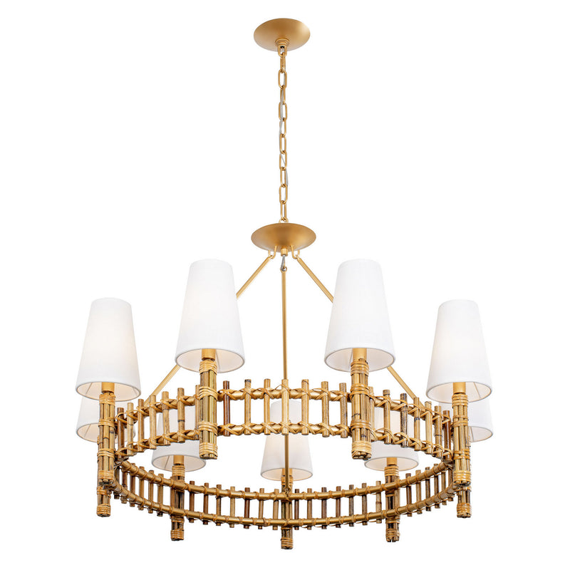 Nine Light Chandelier<br /><span style="color: