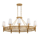 Eight Light Linear Pendant<br /><span style="color: