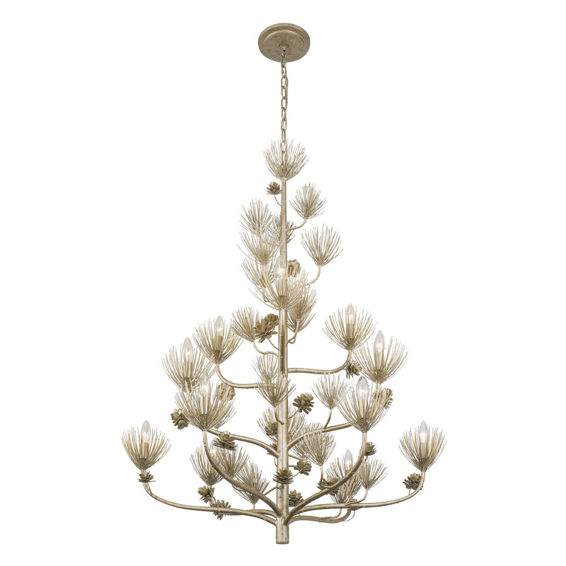 12 Light Chandelier<br /><span style="color:#4AB0CE;">Entrega: 4-10 dias en USA</span><br /><span style="color:#4AB0CE;font-size:60%;">PREGUNTE POR ENTREGA EN PANAMA</span><br />Collection: Pinion<br />Finish: Zen Gold