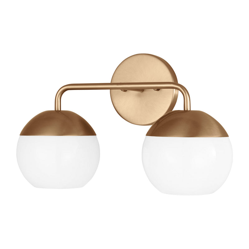 LED Bath Wall Sconce<br /><span style="color:#4AB0CE;">Entrega: 4-10 dias en USA</span><br /><span style="color:#4AB0CE;font-size:60%;">PREGUNTE POR ENTREGA EN PANAMA</span><br />Collection: Alvin<br />Finish: Satin Brass