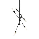 Six Light Chandelier<br /><span style="color:#4AB0CE;">Entrega: 4-10 dias en USA</span><br /><span style="color:#4AB0CE;font-size:60%;">PREGUNTE POR ENTREGA EN PANAMA</span><br />Collection: Axis<br />Finish: Midnight Black