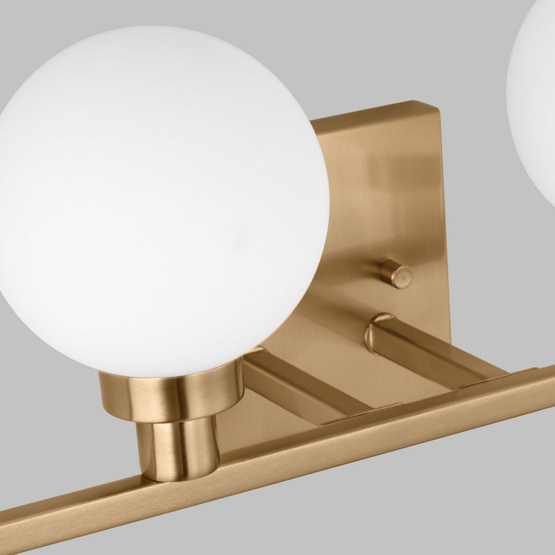 Four Light Bath Vanity<br /><span style="color:#4AB0CE;">Entrega: 4-10 dias en USA</span><br /><span style="color:#4AB0CE;font-size:60%;">PREGUNTE POR ENTREGA EN PANAMA</span><br />Collection: Clybourn<br />Finish: Satin Brass