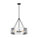 Four Light Chandelier<br /><span style="color:#4AB0CE;">Entrega: 4-10 dias en USA</span><br /><span style="color:#4AB0CE;font-size:60%;">PREGUNTE POR ENTREGA EN PANAMA</span><br />Collection: Calvert<br />Finish: Aged Iron