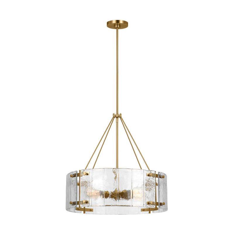 Four Light Chandelier<br /><span style="color:#4AB0CE;">Entrega: 4-10 dias en USA</span><br /><span style="color:#4AB0CE;font-size:60%;">PREGUNTE POR ENTREGA EN PANAMA</span><br />Collection: Calvert<br />Finish: Burnished Brass