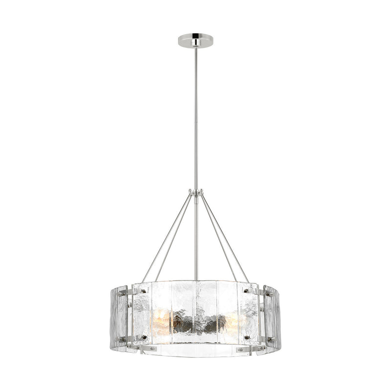 Four Light Chandelier<br /><span style="color:#4AB0CE;">Entrega: 4-10 dias en USA</span><br /><span style="color:#4AB0CE;font-size:60%;">PREGUNTE POR ENTREGA EN PANAMA</span><br />Collection: Calvert<br />Finish: Polished Nickel