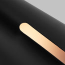 LED Wall Sconce<br /><span style="color:#4AB0CE;">Entrega: 4-10 dias en USA</span><br /><span style="color:#4AB0CE;font-size:60%;">PREGUNTE POR ENTREGA EN PANAMA</span><br />Collection: Cambre<br />Finish: Midnight Black and Burnished Brass