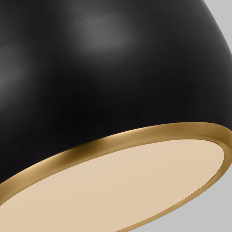 Visual Comfort Studio - TP1141AIBBS - One Light Pendant - Clasica - Aged Iron