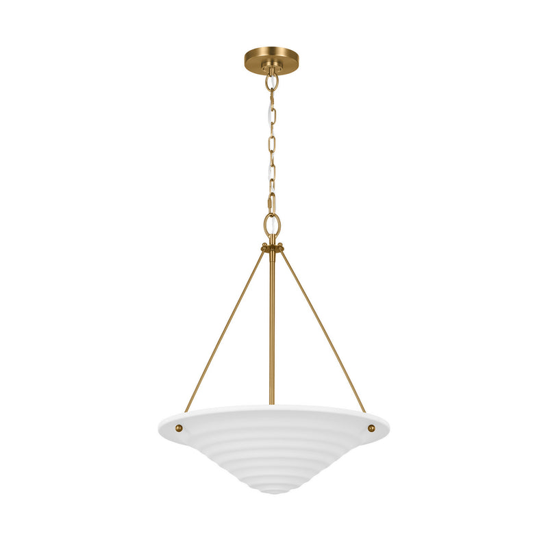 Three Light Pendant<br /><span style="color:#4AB0CE;">Entrega: 4-10 dias en USA</span><br /><span style="color:#4AB0CE;font-size:60%;">PREGUNTE POR ENTREGA EN PANAMA</span><br />Collection: Dosinia<br />Finish: Textured White