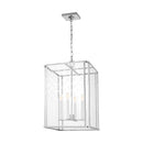 Four Light Pendant<br /><span style="color:#4AB0CE;">Entrega: 4-10 dias en USA</span><br /><span style="color:#4AB0CE;font-size:60%;">PREGUNTE POR ENTREGA EN PANAMA</span><br />Collection: Erro<br />Finish: Polished Nickel