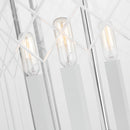 Four Light Pendant<br /><span style="color:#4AB0CE;">Entrega: 4-10 dias en USA</span><br /><span style="color:#4AB0CE;font-size:60%;">PREGUNTE POR ENTREGA EN PANAMA</span><br />Collection: Erro<br />Finish: Polished Nickel