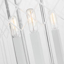 Four Light Pendant<br /><span style="color:#4AB0CE;">Entrega: 4-10 dias en USA</span><br /><span style="color:#4AB0CE;font-size:60%;">PREGUNTE POR ENTREGA EN PANAMA</span><br />Collection: Erro<br />Finish: Polished Nickel