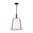 One Light Pendant<br /><span style="color:#4AB0CE;">Entrega: 4-10 dias en USA</span><br /><span style="color:#4AB0CE;font-size:60%;">PREGUNTE POR ENTREGA EN PANAMA</span><br />Collection: Leander<br />Finish: Smith Steel