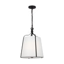 One Light Pendant<br /><span style="color:#4AB0CE;">Entrega: 4-10 dias en USA</span><br /><span style="color:#4AB0CE;font-size:60%;">PREGUNTE POR ENTREGA EN PANAMA</span><br />Collection: Leander<br />Finish: Smith Steel